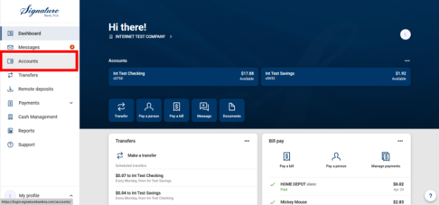 Viewing Current and Last Statement Balances 2